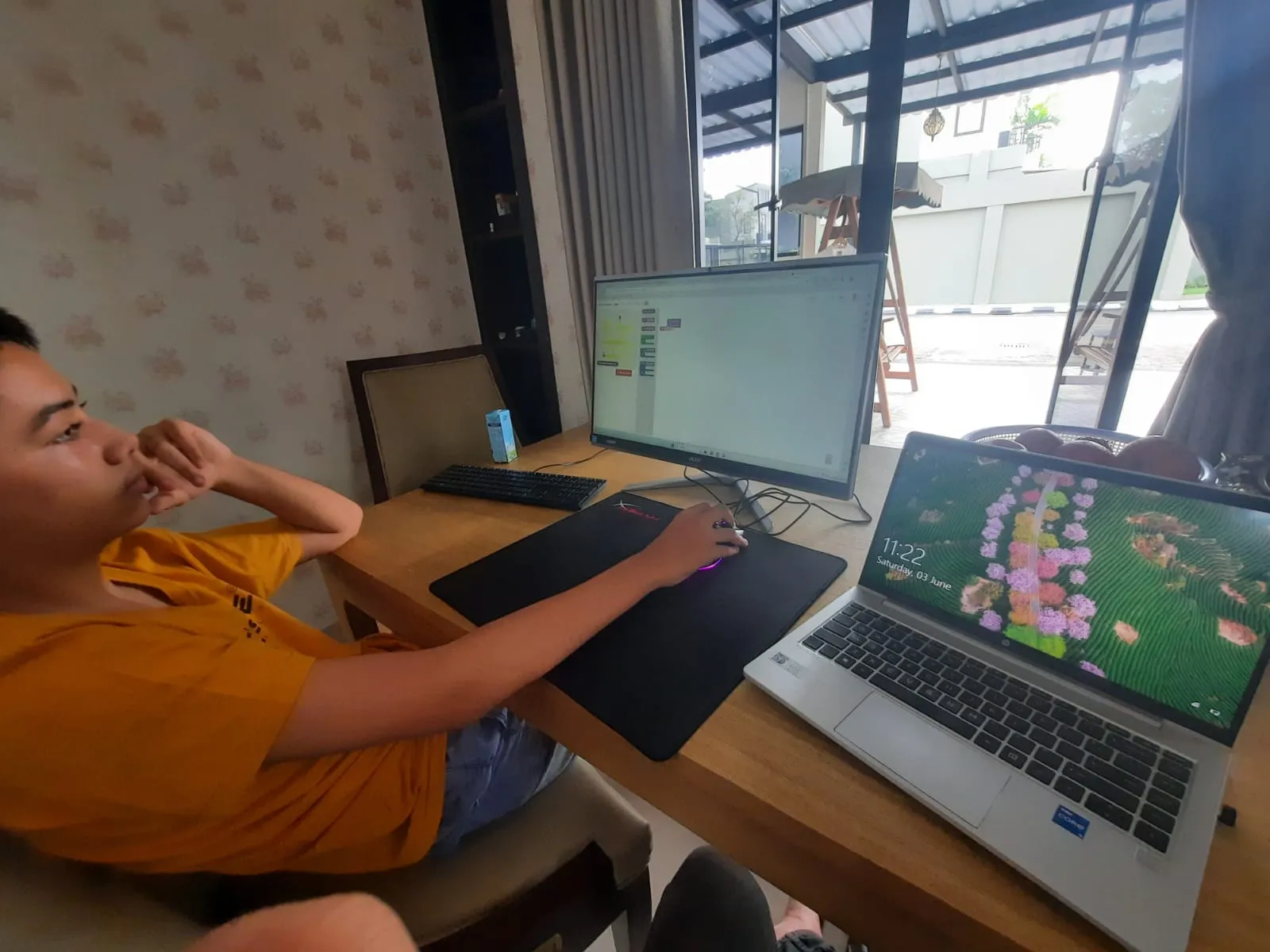 Kak Ivan dan siswa Atila