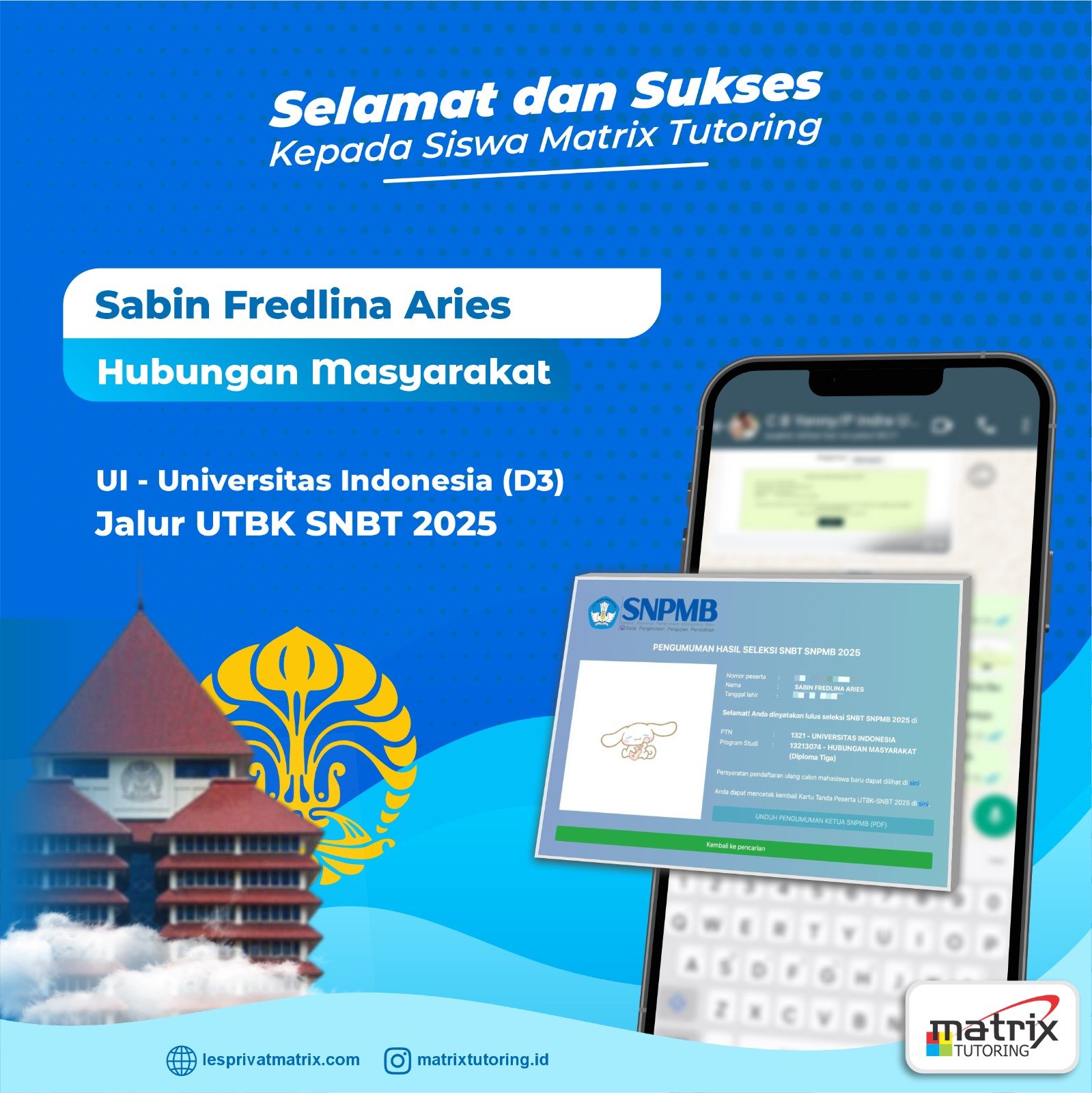 Success Story Bimbel UTBK SNBT