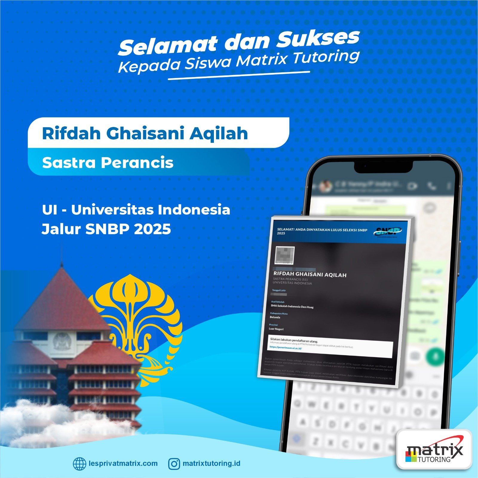 Success Story Bimbel UTBK SNBT